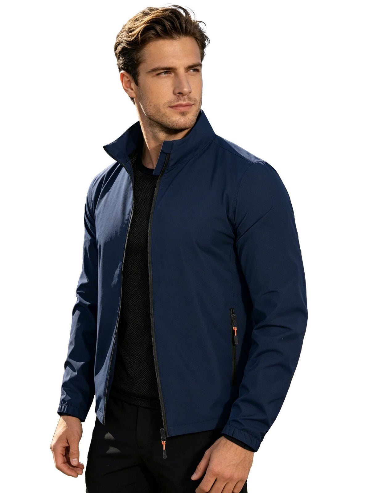 Men's Hooded Windproof Casual Jacket - Retro Streetwear Coat