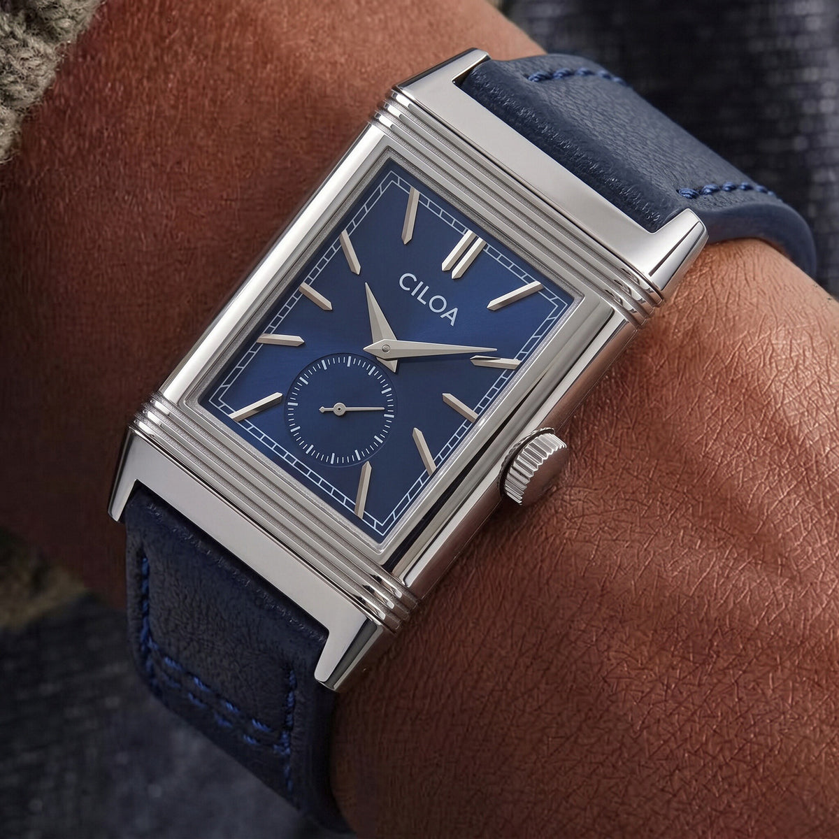 Men's Square Dial Quartz Fashion Watch