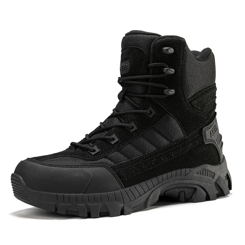 Men's Waterproof High-Top Hiking Boots