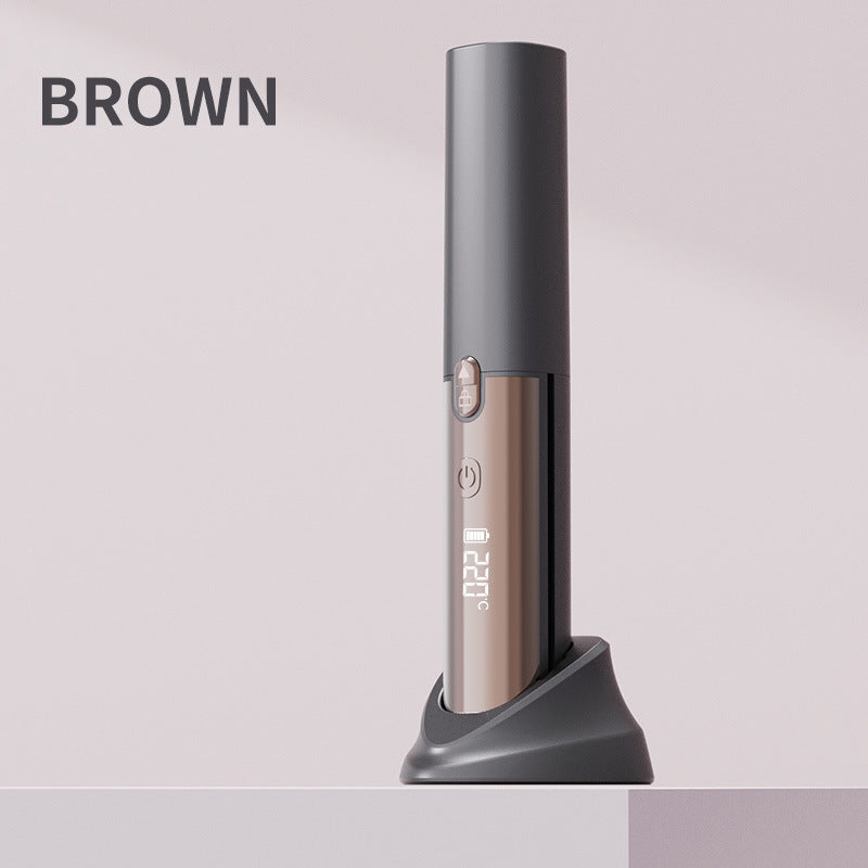 Cordless Hair Straightener Brush — Rechargeable & Travel-Friendly
