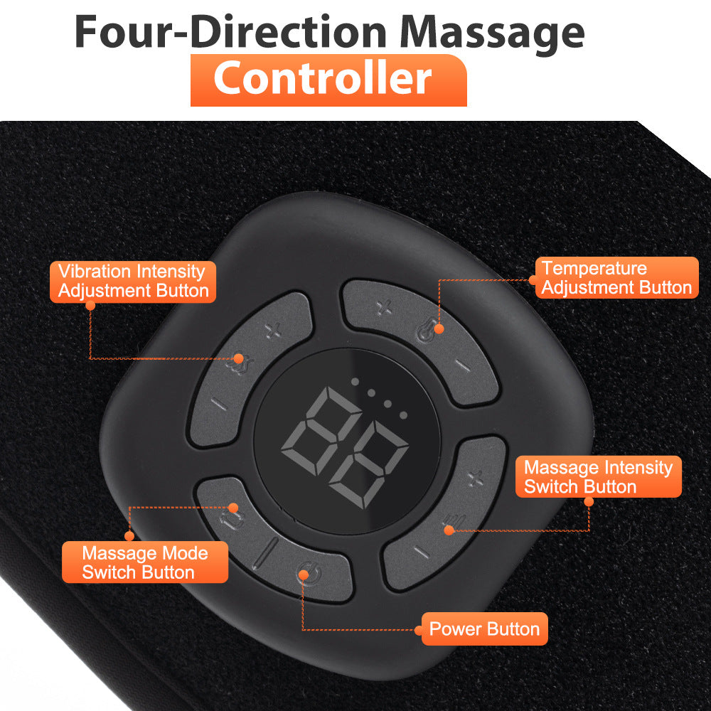 Heated Vibrating Foot Massager Pad
