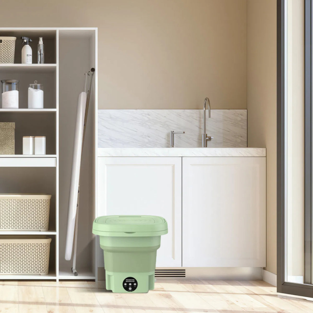 8L Foldable Portable Mini Washing Machine