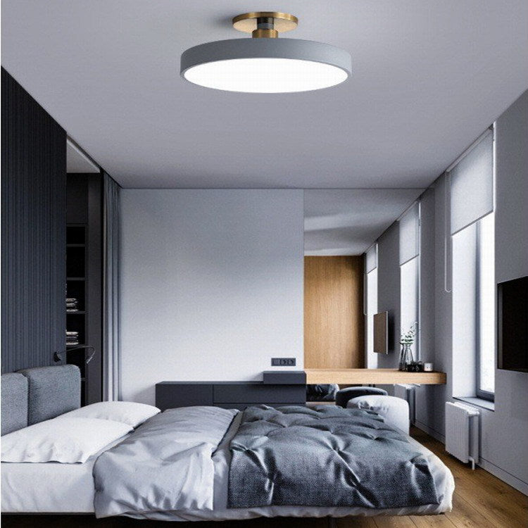 Macaron Round Stick-On LED Ceiling Light
