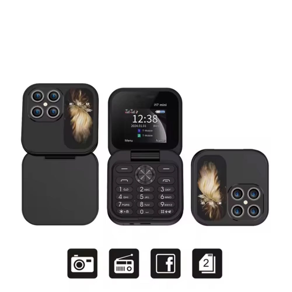 Folding Screen Dual Card Standby 2G Mobile Phone
