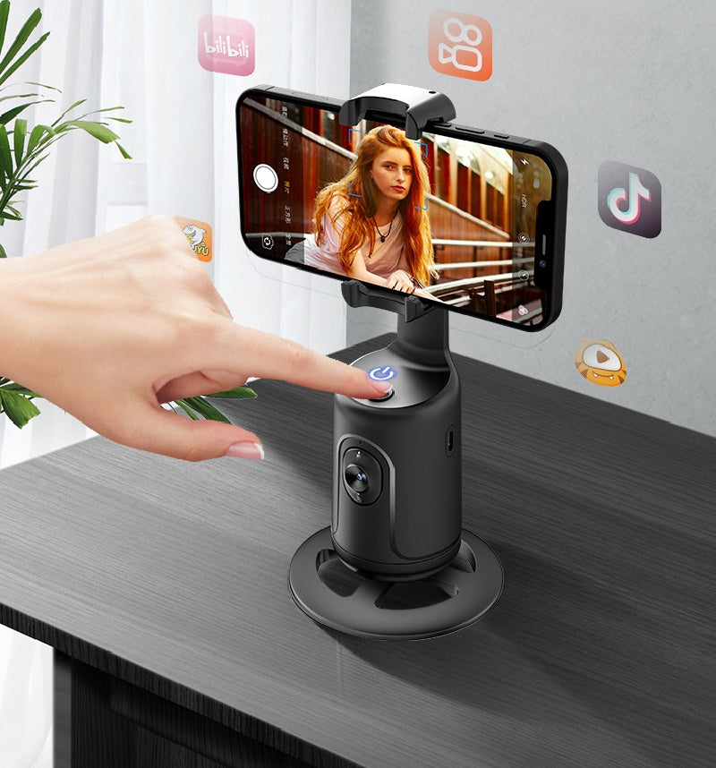 360 Auto Face Tracking Gimbal AI Smart Phone Holder