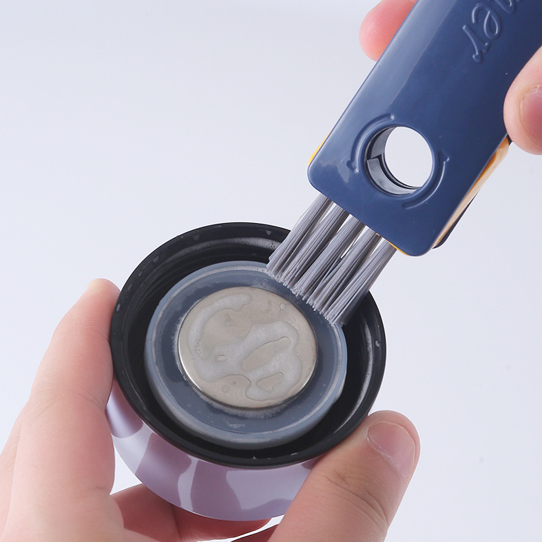 4 In 1 Bottle Gap Cleaner Brush Multifunctional Cup Cleaning