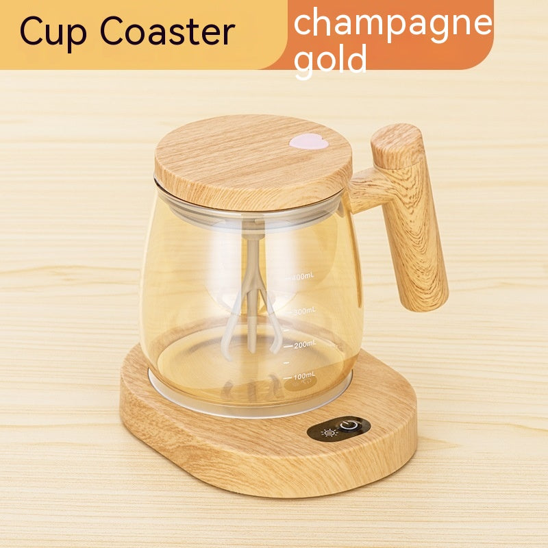 400ML Self Stirring Coffee Mug Electric Mixing Glass CupHigh