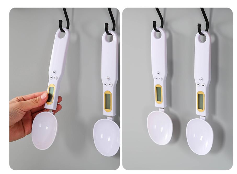 Kitchen Scale Measuring Spoon Compact Food Weighing For Dry