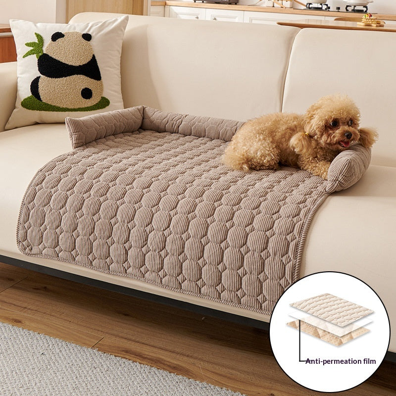 Thick Scratch-Resistant Pet Sofa Cushion Mat