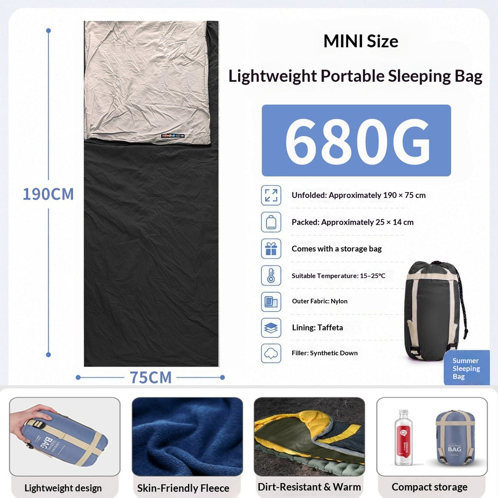 Ultra-Light Travel Sleeping Bag Liner