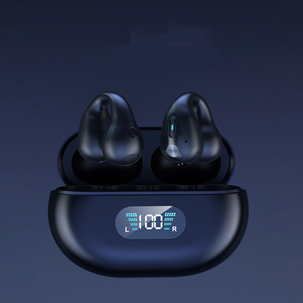Bone Conduction Ear-Clip Wireless Earbuds Bluetooth 5.3