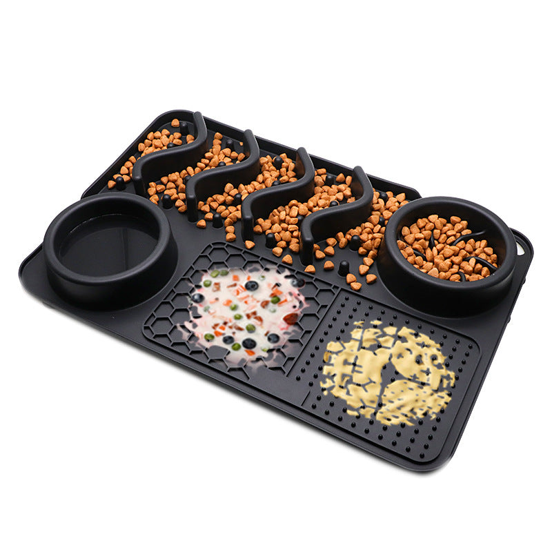Dog Silicone Licking Pad Pet Mat Smelling Multifunctional Food