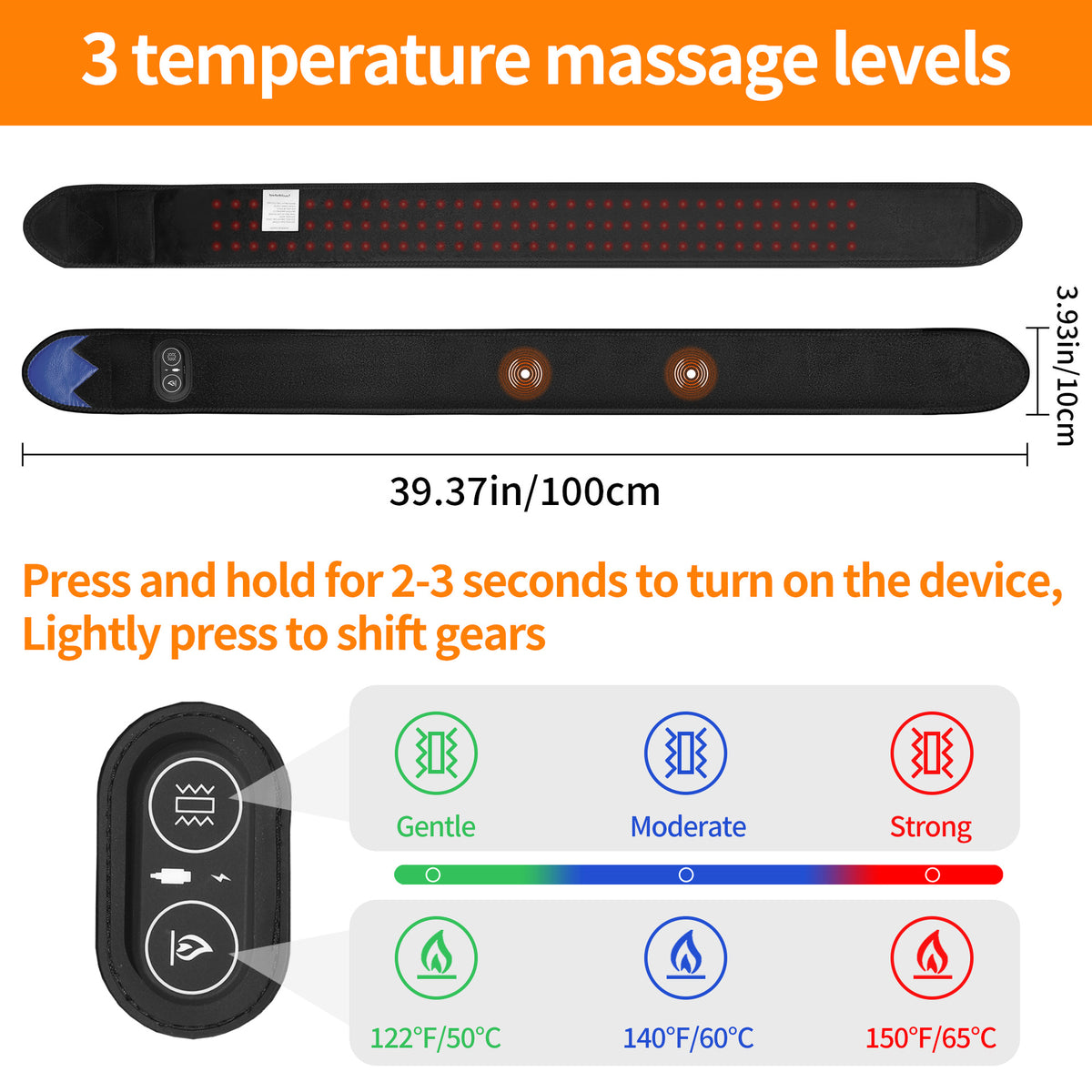 105-LED Red Light Therapy Elbow & Joint Massager Wrap