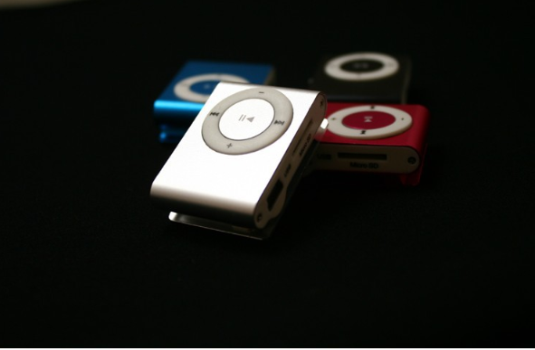 Classic Clip Clips MP3 Metal Iron Customizable LOGOmp3 Player