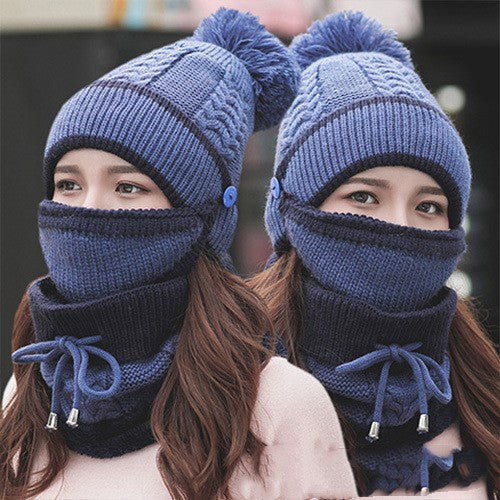 Plus Velvet Thick Bib Mask
