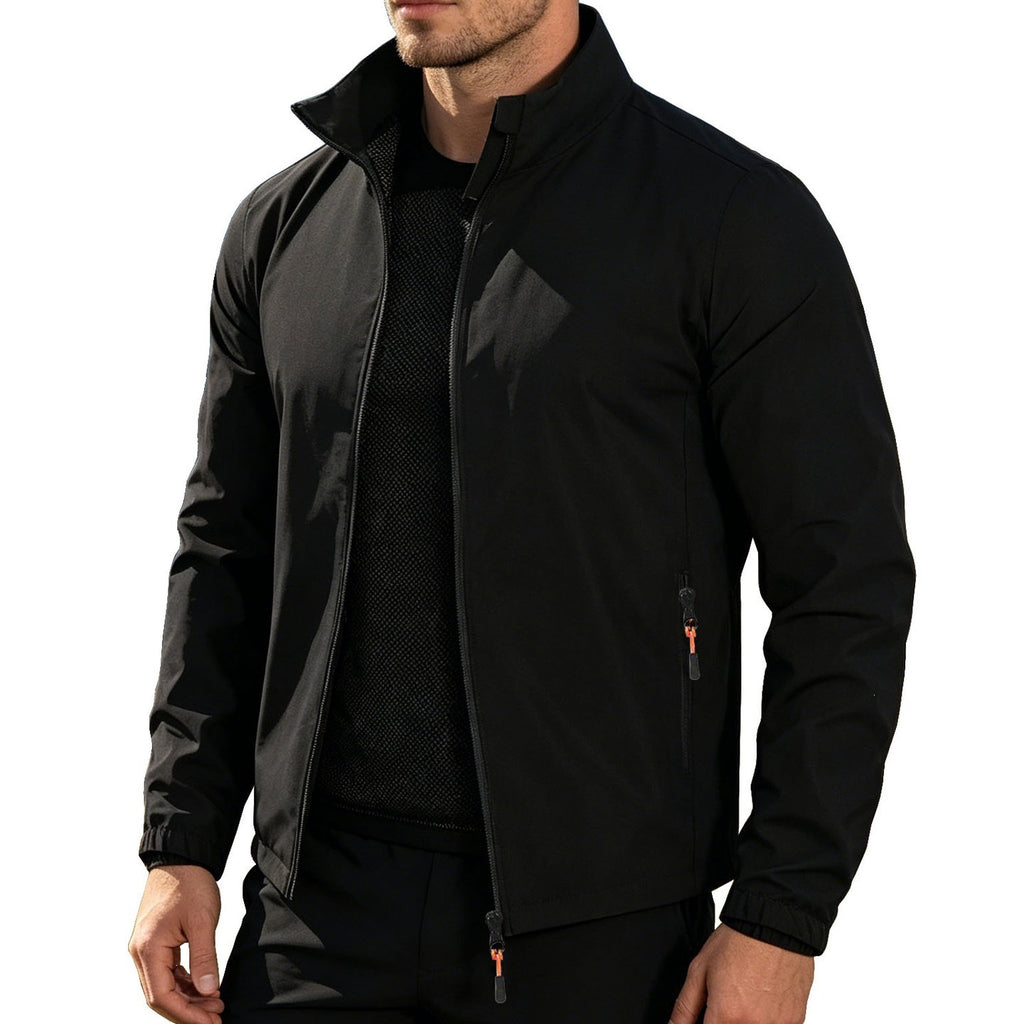 Men's Hooded Windproof Casual Jacket - Retro Streetwear Coat