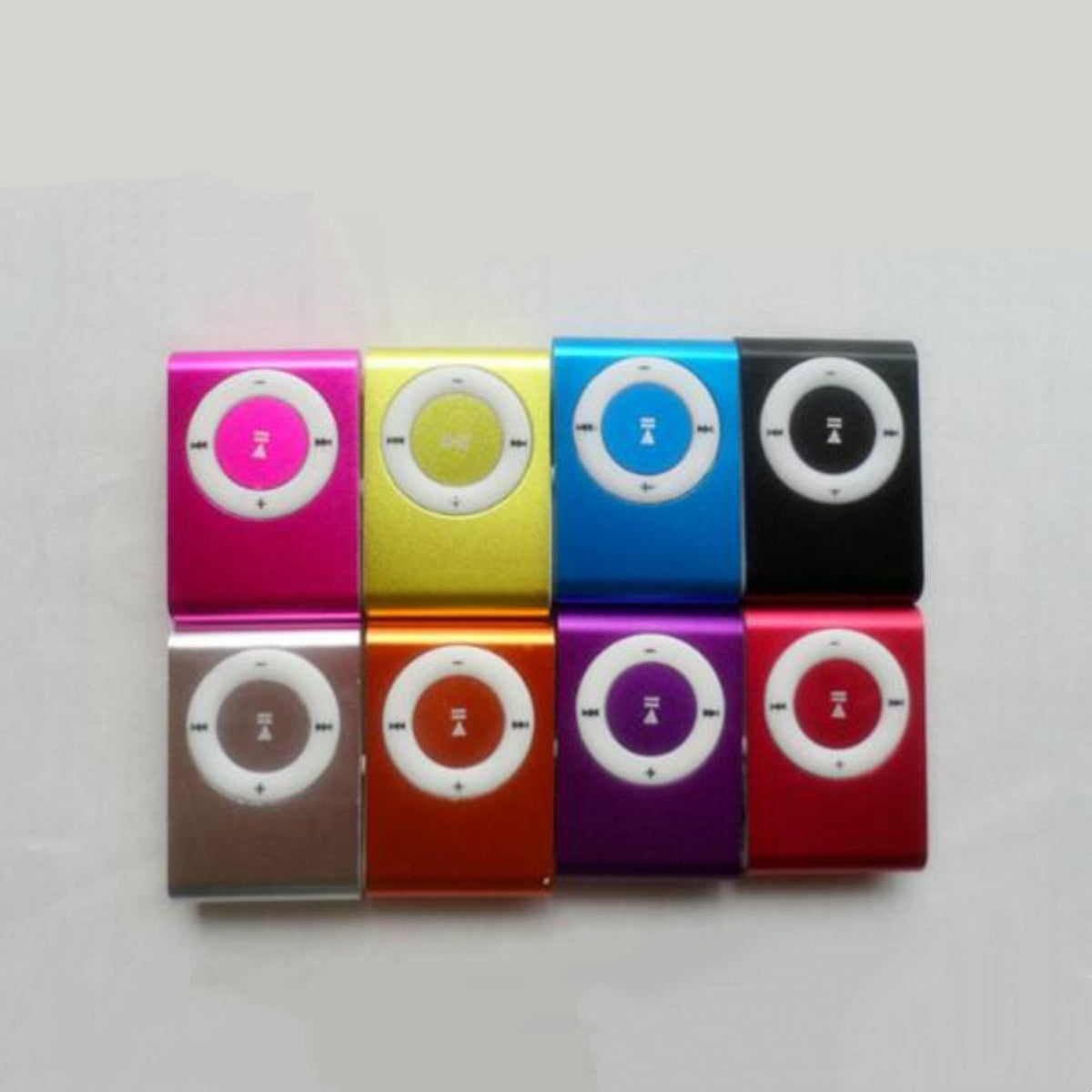 Classic Clip Clips MP3 Metal Iron Customizable LOGOmp3 Player