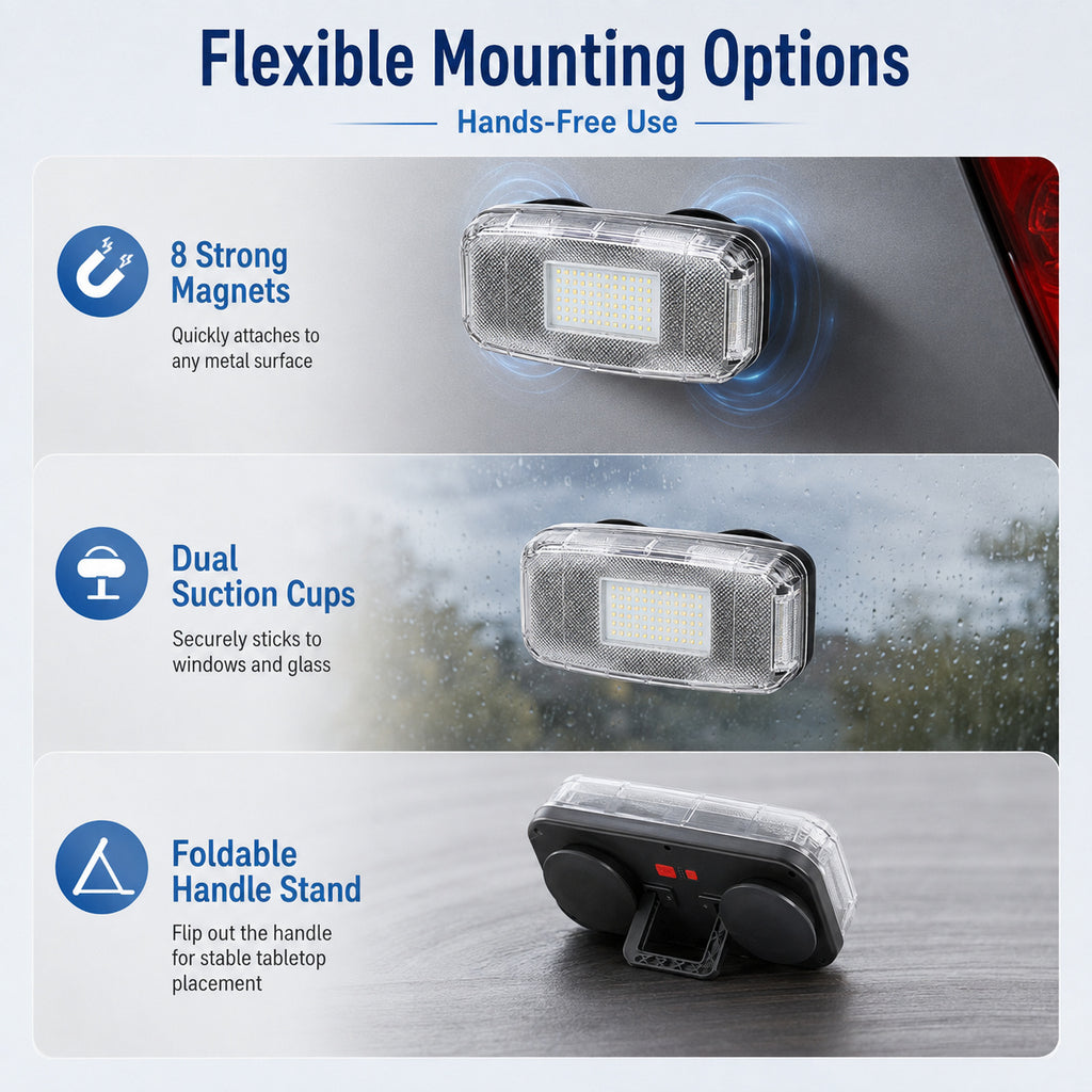 Rechargeable LED Roadside Emergency Warning Light