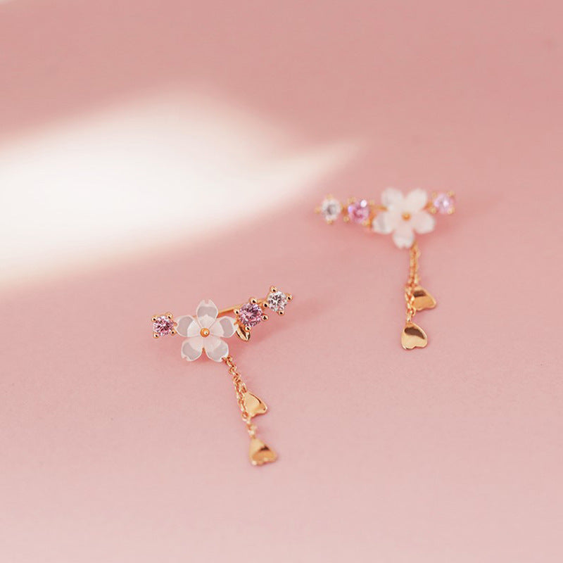 Flower Earrings, And Super Fairy Design, Exquisite Pendant,