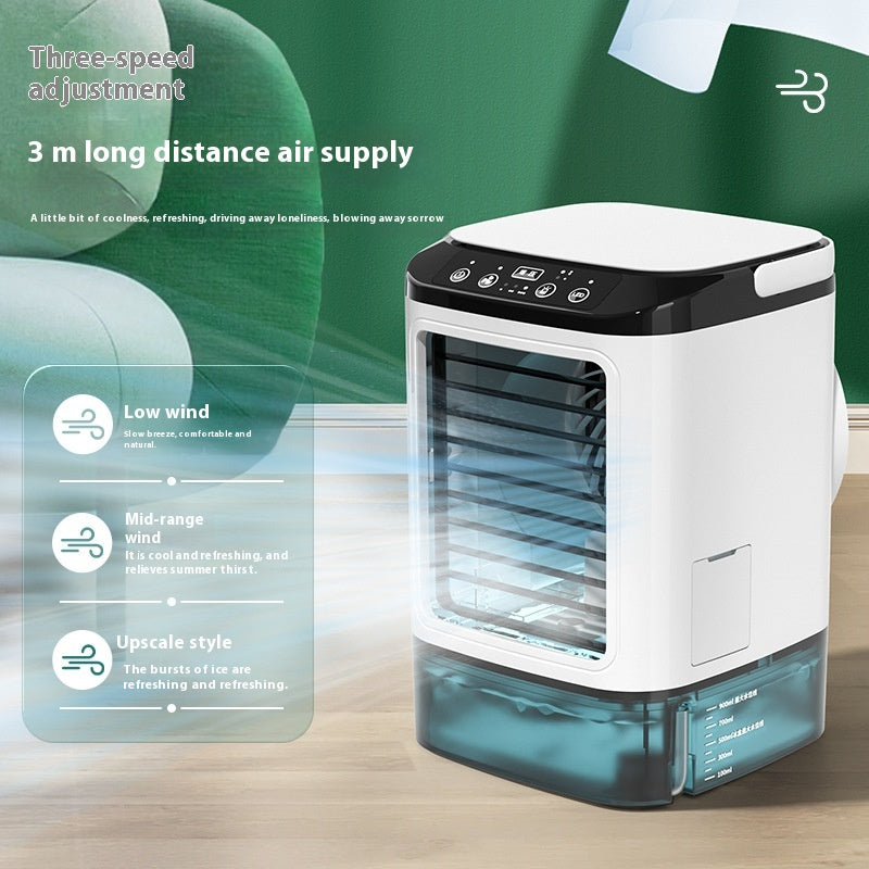 Air Cooler Desktop Conditioner Fan Dual Spray Cooling Electric
