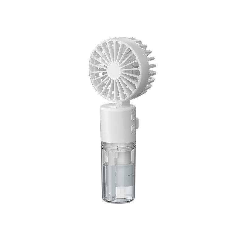 Portable Handheld Spray Fan 4-Speed Water Mist Summer Cooling
