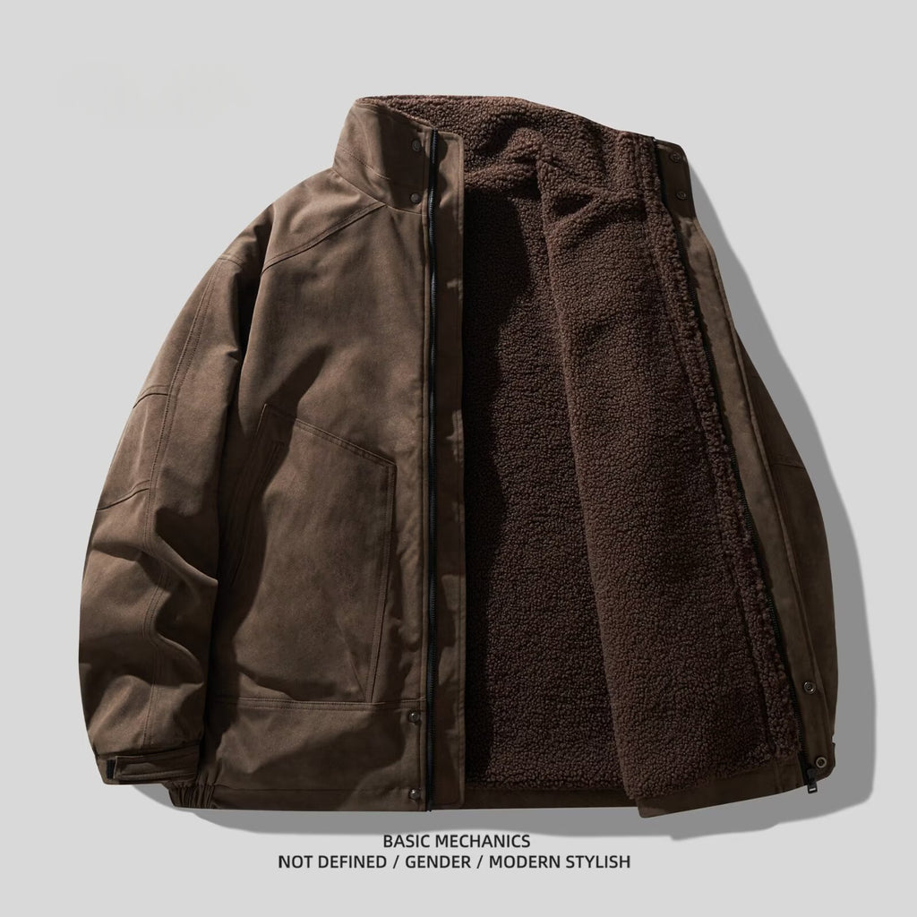 Men's Thick Winter Cotton-Padded Work Jacket