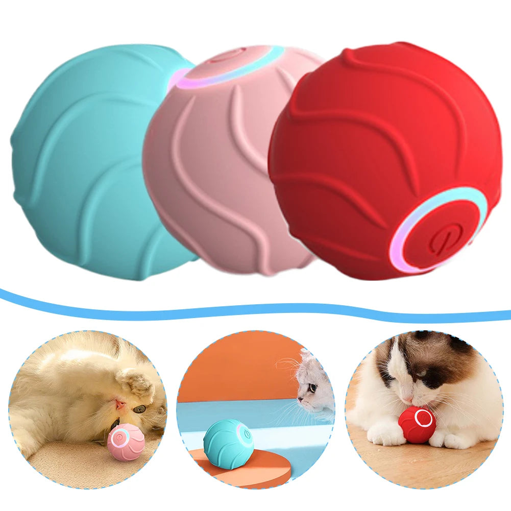 Smart Cat Toys Rolling Ball Pet Owner Interactive Pets