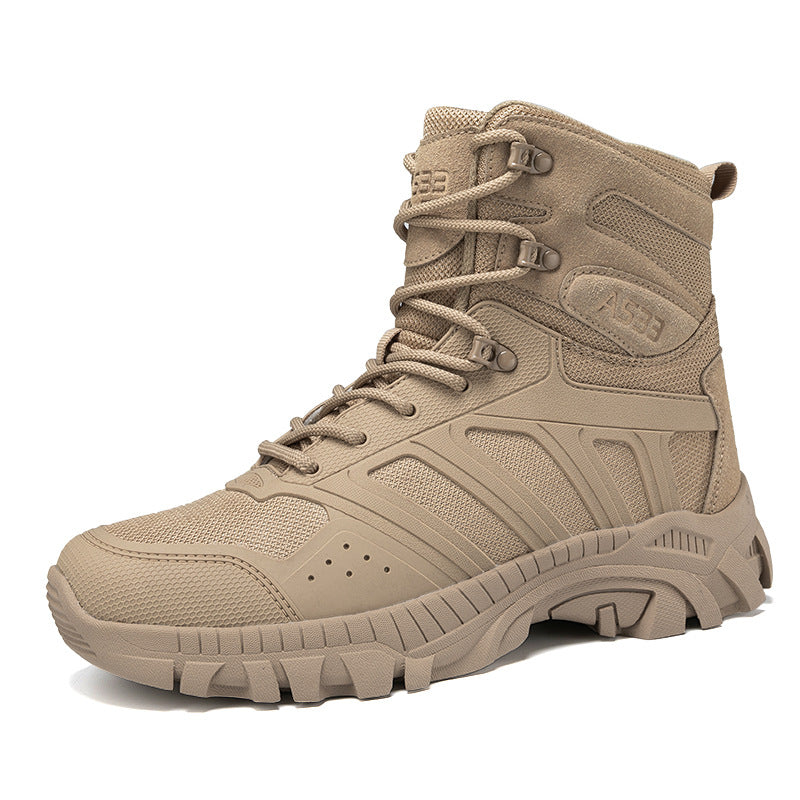 Men's Waterproof High-Top Hiking Boots