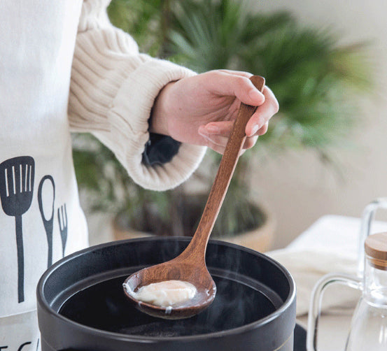 5-Piece Acacia Wood Kitchen Utensil Set