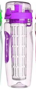 32Oz Fruit Infusing Infuser Water Bottle BPA Plastic Sport
