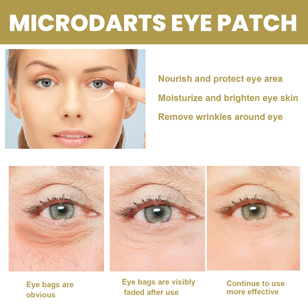 EELHOE Eye Patch Tightens Lines, Moisturizes The Skin Around