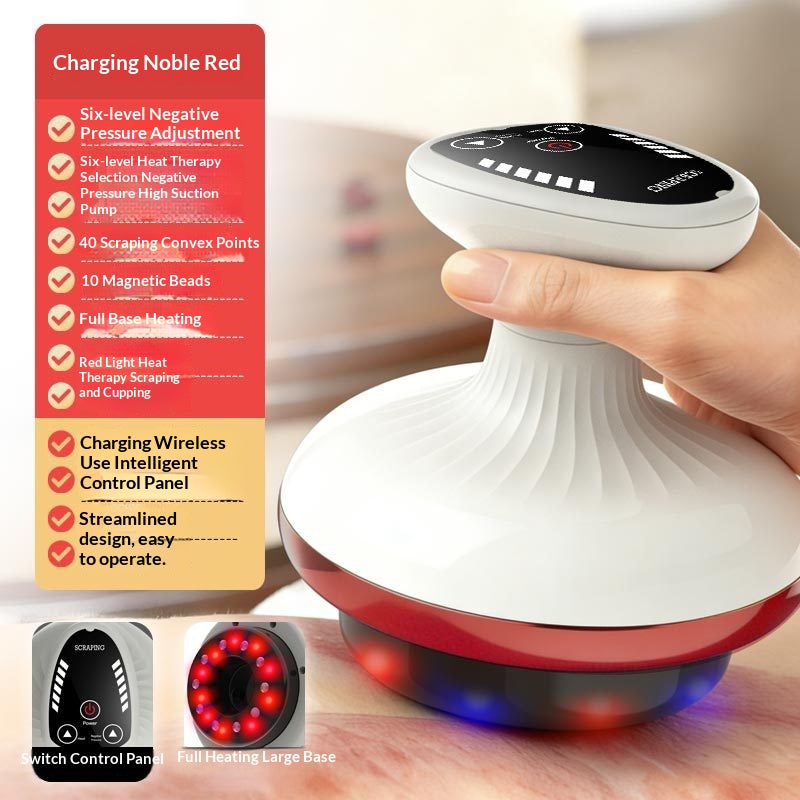 Electric Gua Sha Board Beauty Massager Cupping Device Meridian