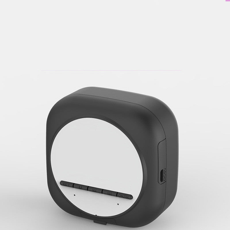 Portable Mirror Clock Alarm