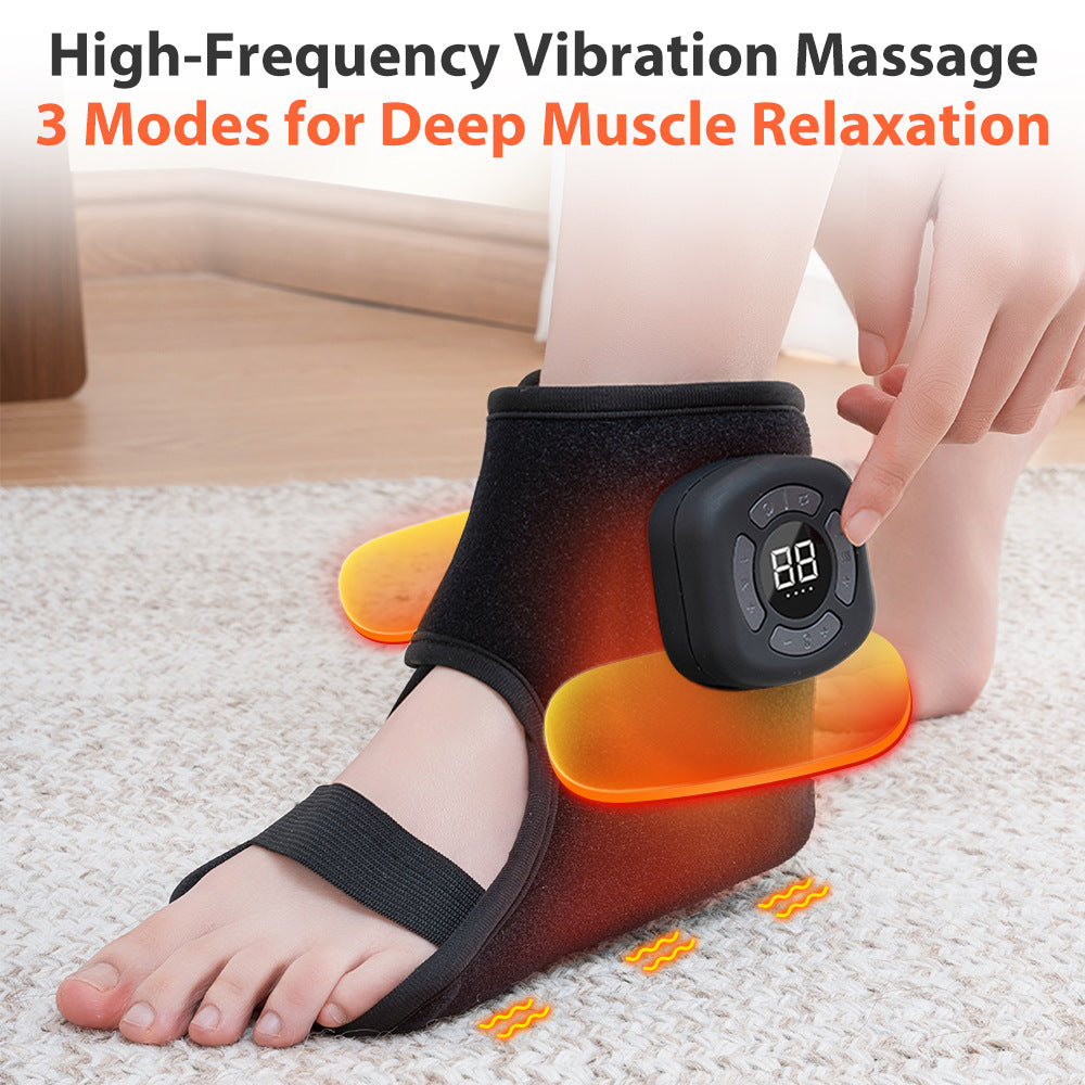 Heated Vibrating Foot Massager Pad