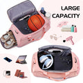 Waterproof Gym Duffle Bag 37L with Shoe Compartment