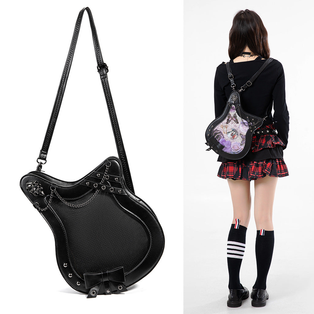 Women's Large Transparent Crossbody Bag