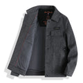 Men's Houndstooth Hooded Casual Jacket