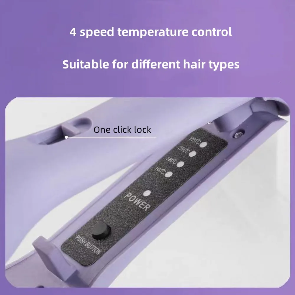 Hair Curling Iron 32mm Deep Wave Curler 4 Temperature