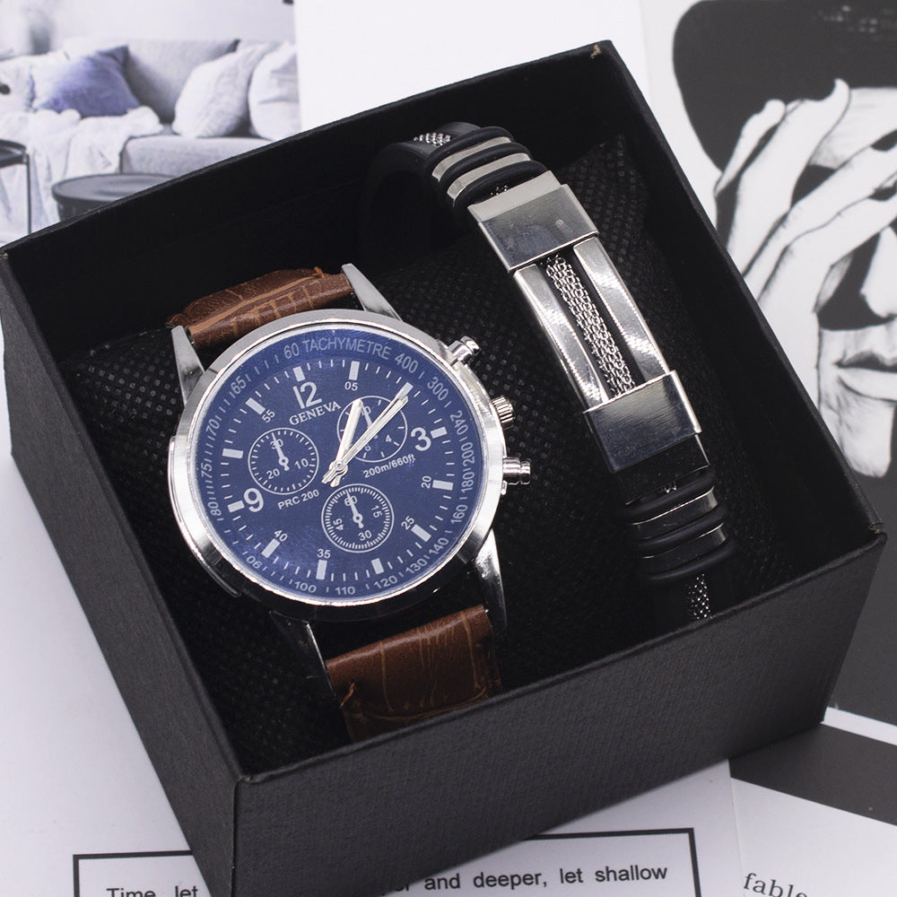 Blue Light Glass Wrist Watch Men Watches