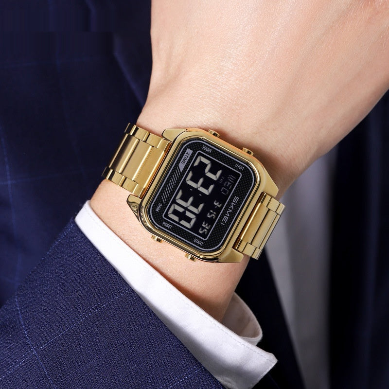 Men's Waterproof Luminous Digital Sports Watch