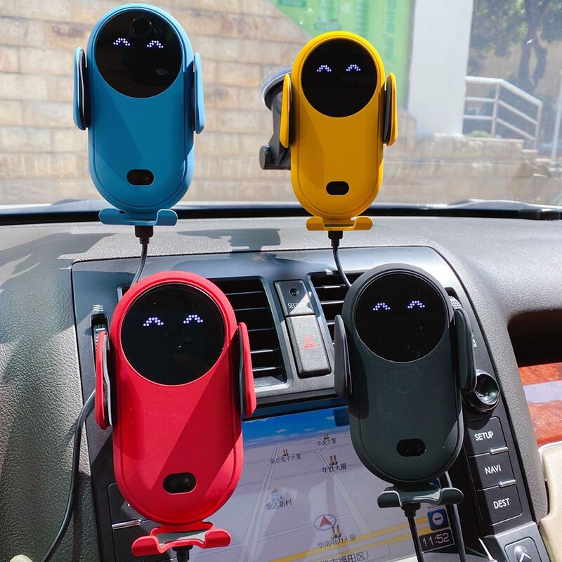 Infrared Induction Car Wireless Charger Phone Holder