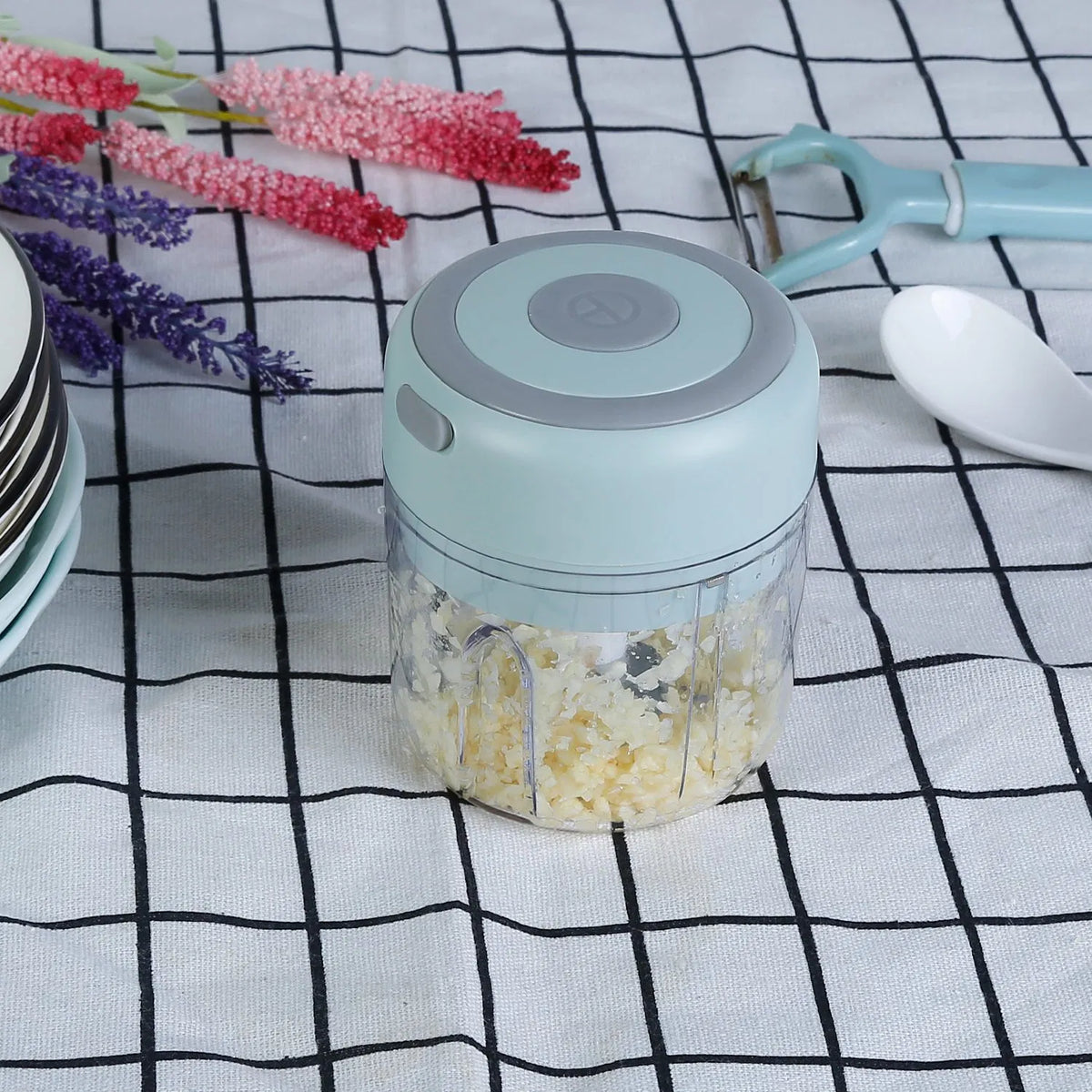 Rechargeable Mini Electric Garlic Chopper