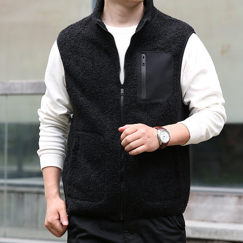 Men's Fleece-Lined Warm Casual Vest