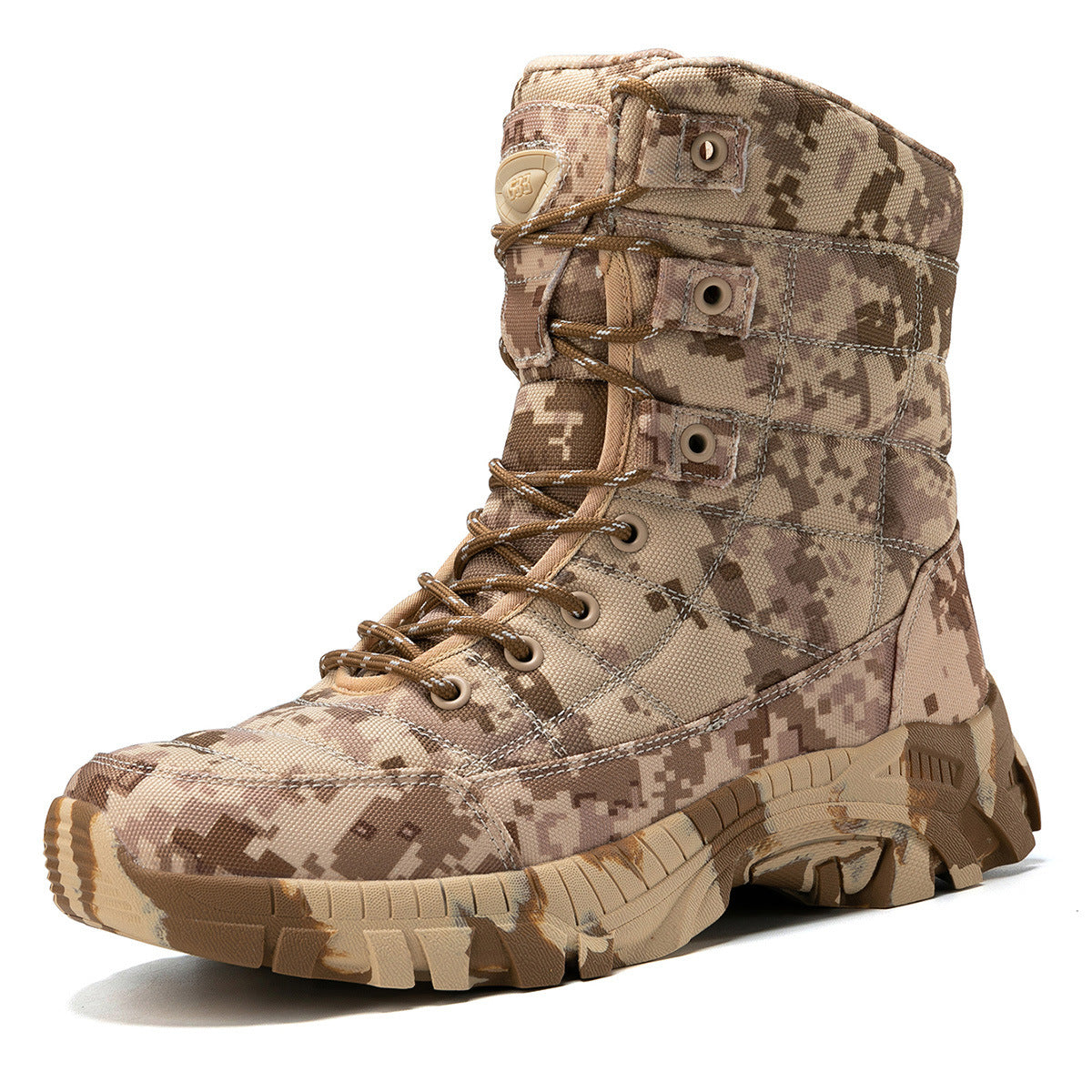 Men's Waterproof High-Top Hiking Boots
