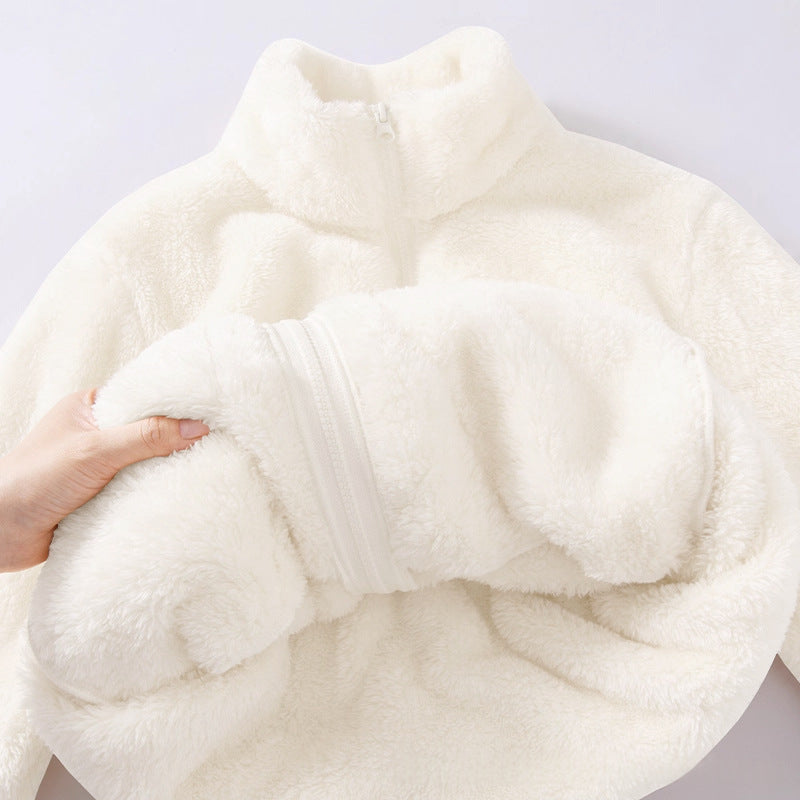Women's Fleece-Lined Zip-Up Softshell Jacket