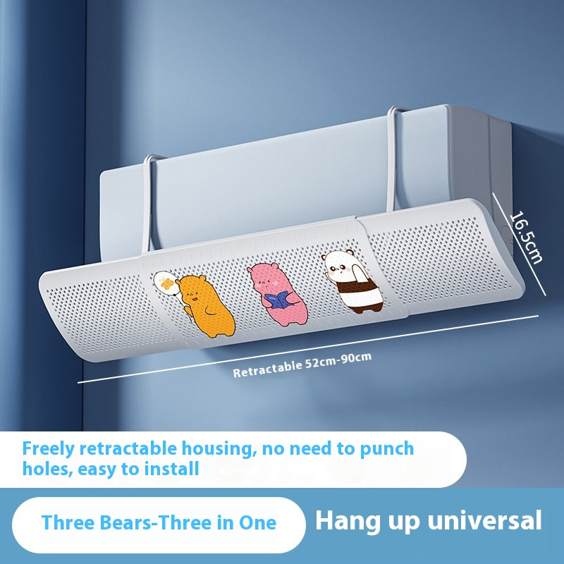 Air Conditioner Wind Shield Anti-direct Blowing Wall-mounted