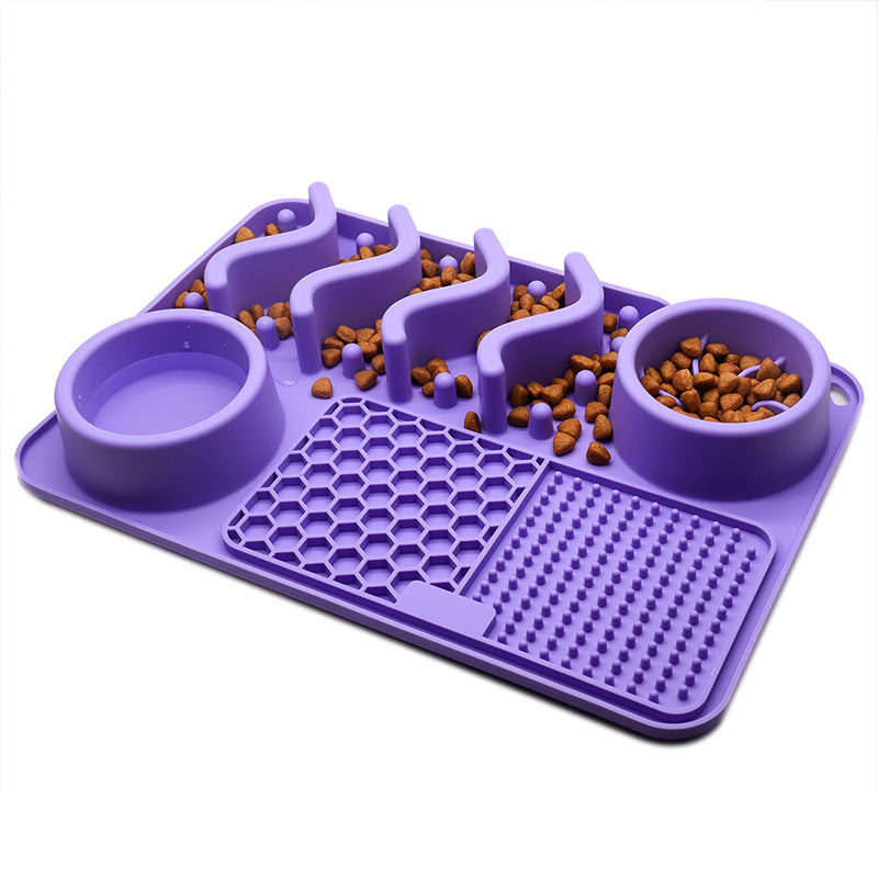 Dog Silicone Licking Pad Pet Mat Smelling Multifunctional Food
