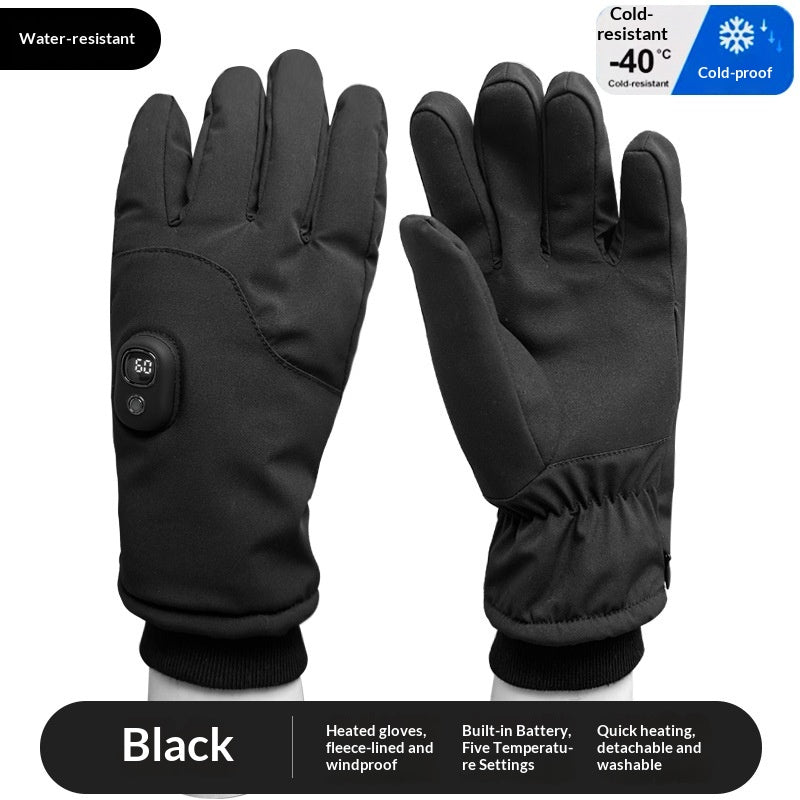 Rechargeable Heated Touchscreen Gloves