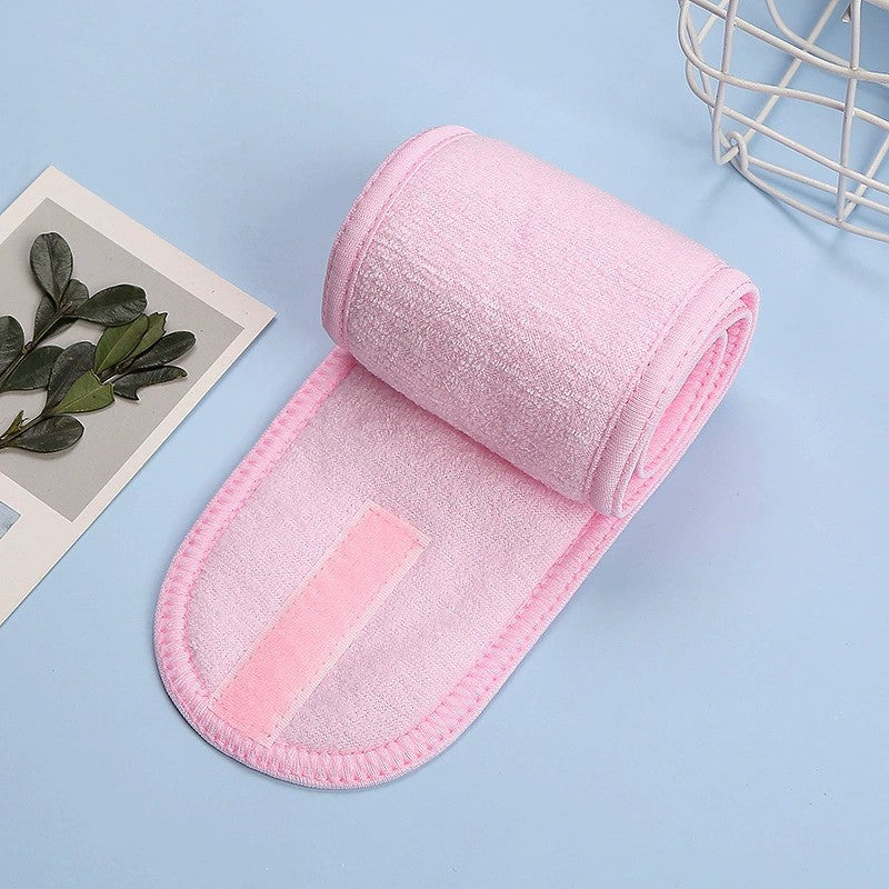 Konjac Facial Sponge, Jade Roller & Headband Set