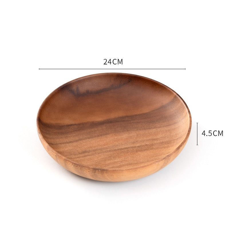 Kitchen Natural Wooden Bowl Household Fruit Salad For Home